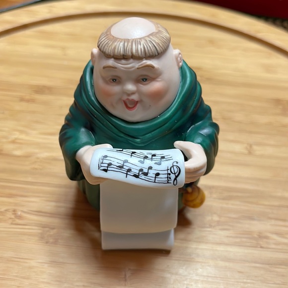 Dept 56 Merry Makers Sidney the Singer - Used but Boxed - Picture 1 of 6